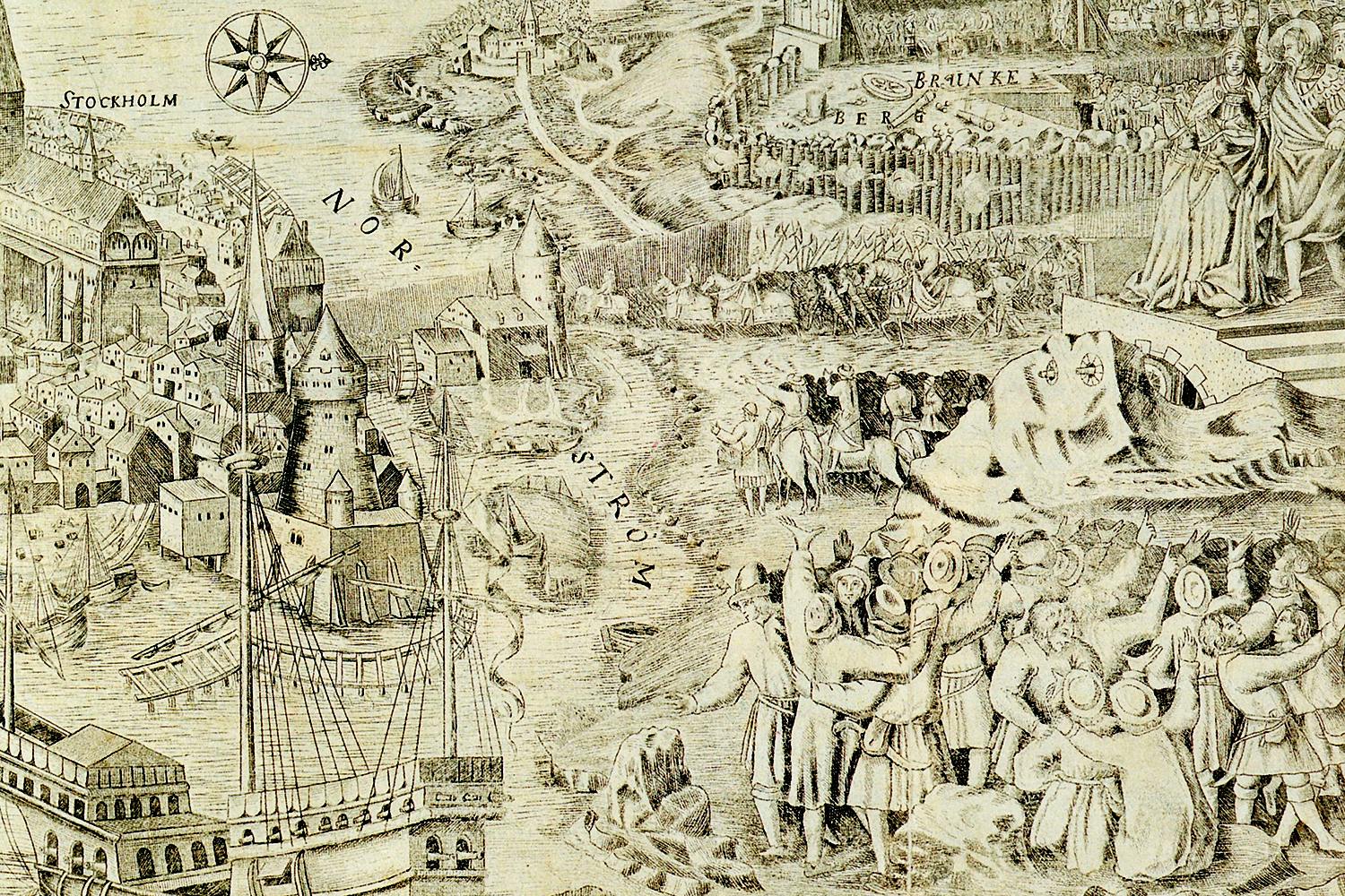 biurman utsnitt av blodbadstavlan 1732